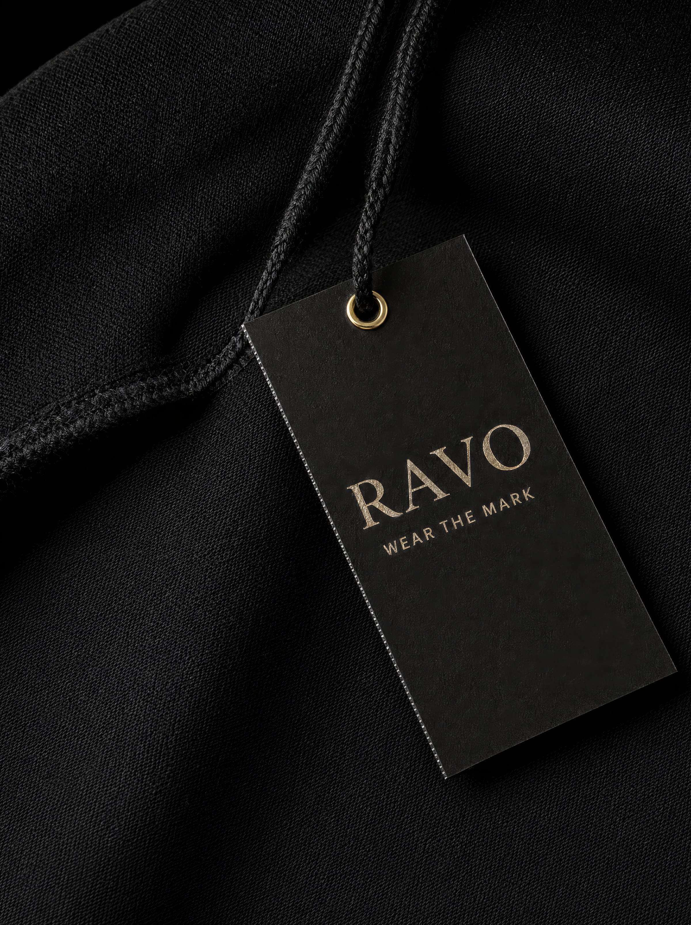 RAVO clothing tag — Wear the Mark